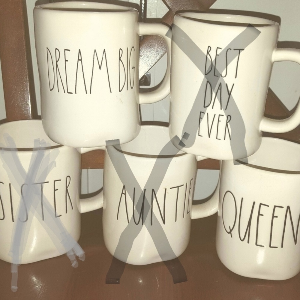 RAE DUNN MUGS